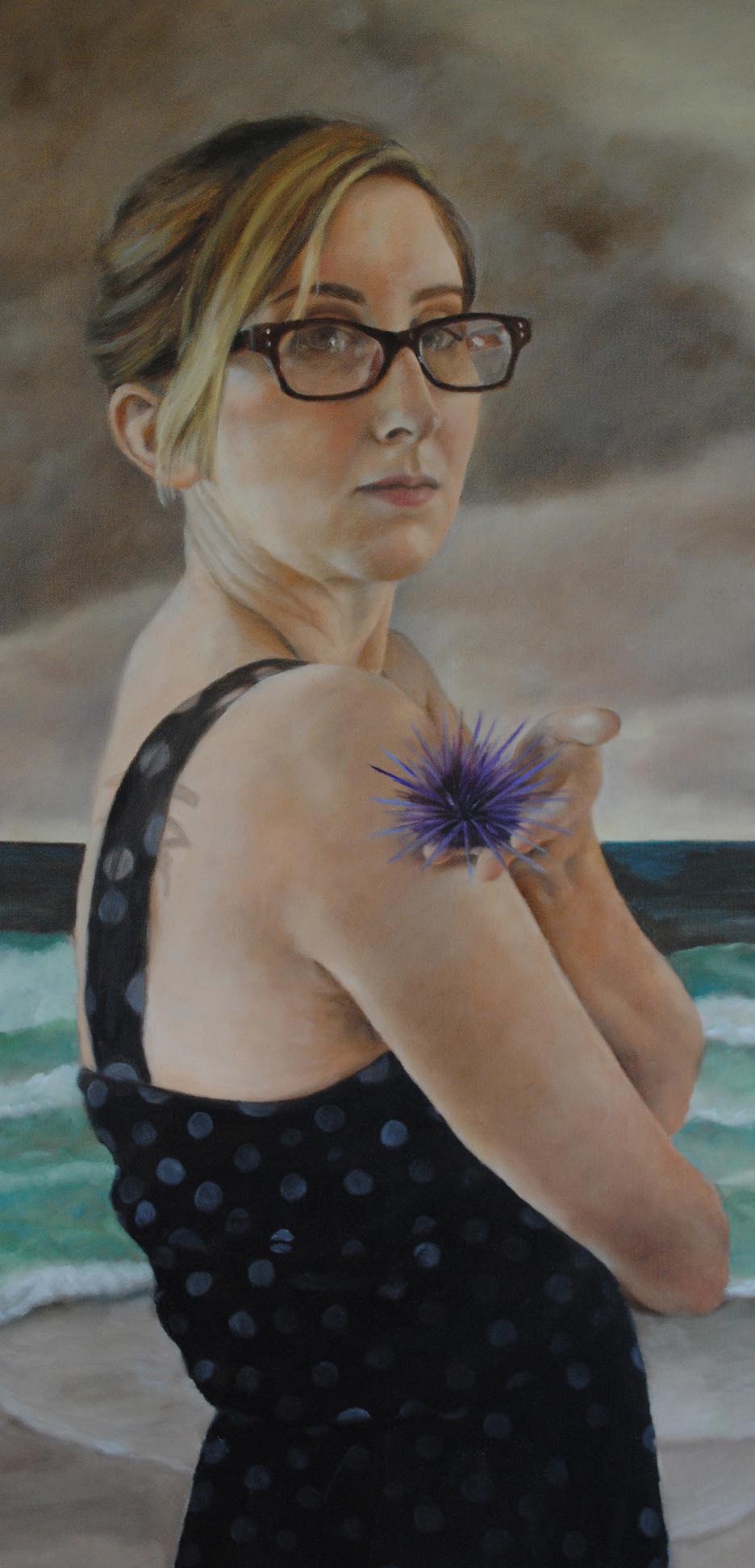 Self Portrait With Sea Urchin